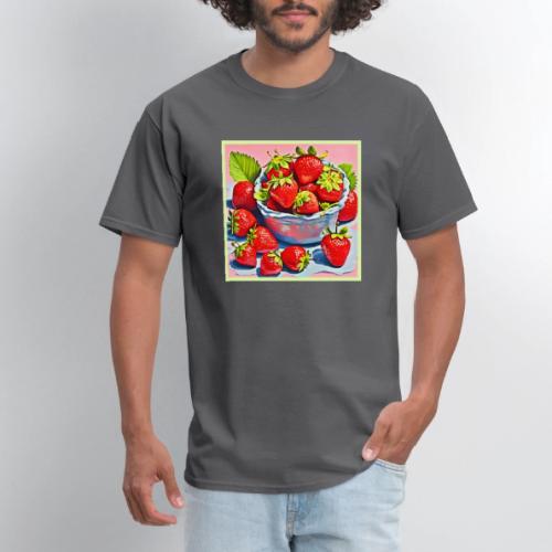 Fresh Strawberry Bowl - Men's T-Shirt