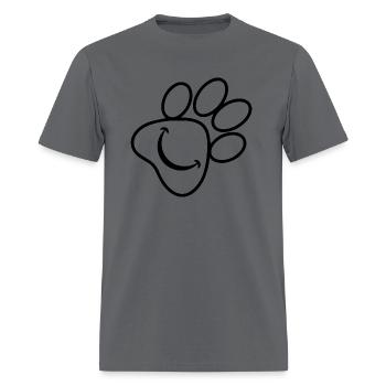 Pets day - Men's T-Shirt - charcoal - Front - Jose (178cm)