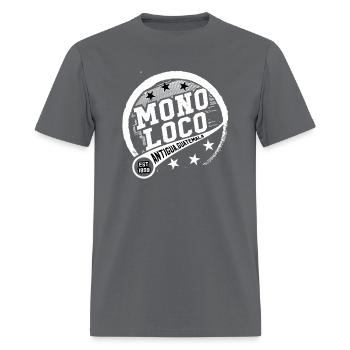 Mono Loco Guatemala - Men's T-Shirt - charcoal - Front - Jose (178cm)
