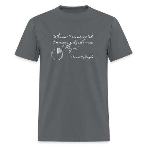 Revenge with a Diagram (Dark) - Men's T-Shirt