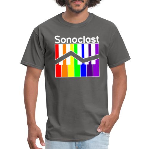 Sonoclast Rainbow Keys (for dark backgrounds) - Men's T-Shirt