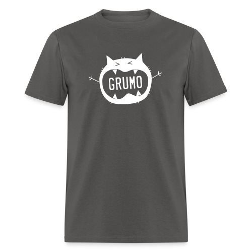 Grumo Growling (TEXT) - Men's T-Shirt