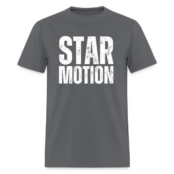 Star Motion - Men's T-Shirt - charcoal - Front - Jose (178cm)
