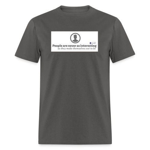 Uninteresting people - Men's T-Shirt