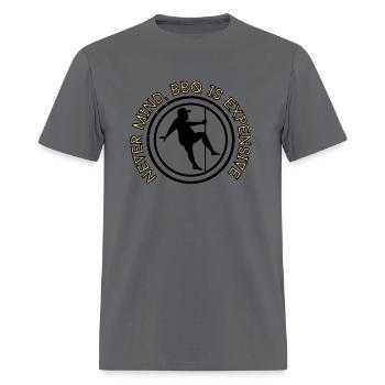 WILL DANCE FOR 1 - Men's T-Shirt - charcoal - Front - Jose (178cm)