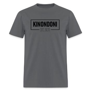 KinondoniBW - Men's T-Shirt - charcoal - Front - Jose (178cm)