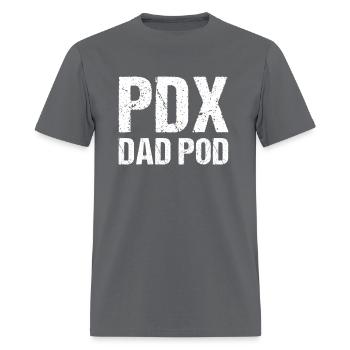 Pdx Dad Pod Protestation - T-shirt Homme - gris - Devant - Jose (178cm)