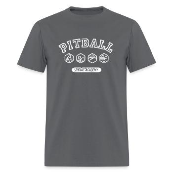 Lance Orion Pitball Two Sided Zodiac Academy - Men's T-Shirt - charcoal - Front - Jose (178cm)