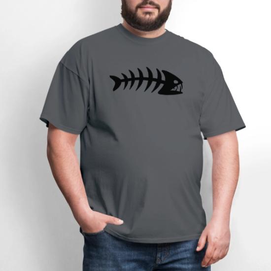 Fish Bone' Men's T-Shirt | Spreadshirt