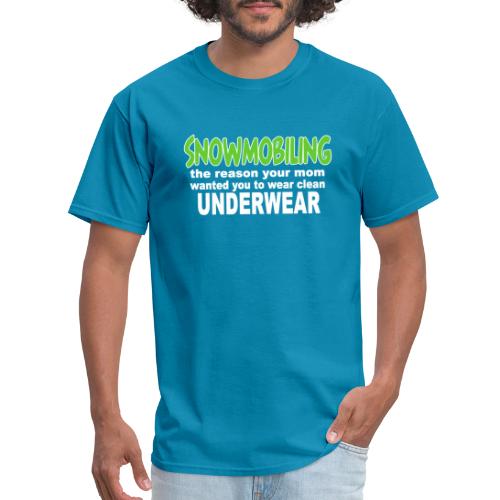 Snowmobiling Underwear - Men's T-Shirt