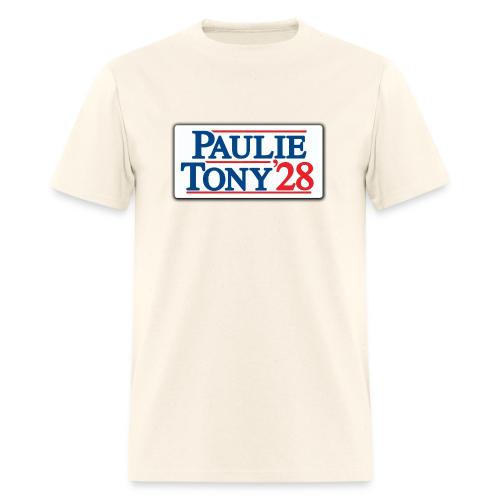 Paulie and Tony for Co-President 2028 - Men's T-Shirt