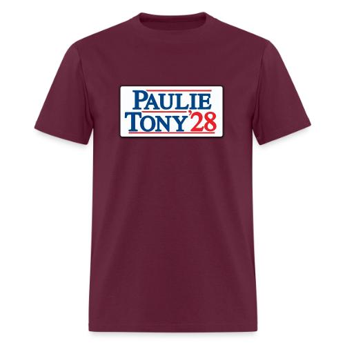 Paulie and Tony for Co-President 2028 - Men's T-Shirt