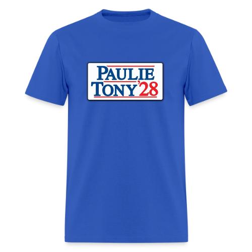 Paulie and Tony for Co-President 2028 - Men's T-Shirt