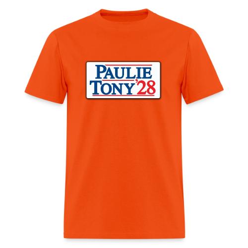 Paulie and Tony for Co-President 2028 - Men's T-Shirt