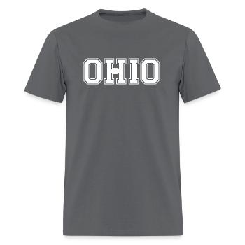 Ohio - Men's T-Shirt - charcoal - Front - Jose (178cm)