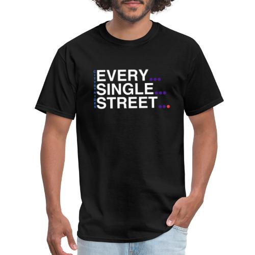 Every Single Street (dots) - Men's T-Shirt
