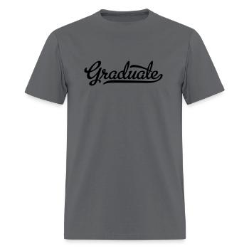diplômé - T-shirt Homme - gris - Devant - Jose (178cm)