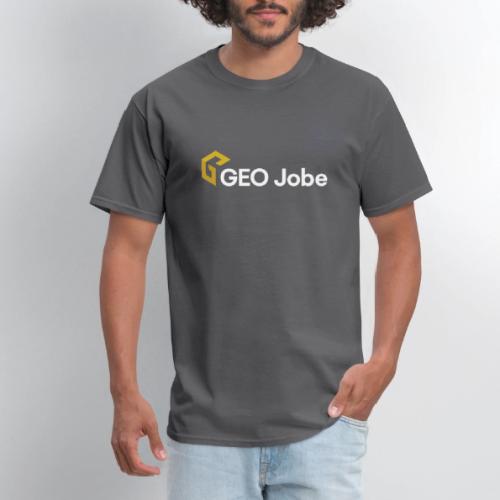 GEO Jobe Logo 2024 Final white - Men's T-Shirt