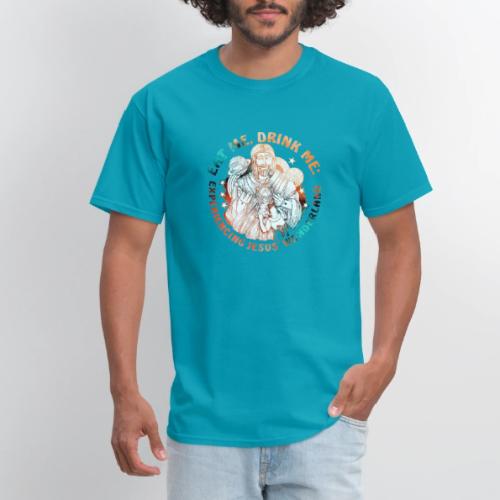 Eat Me Drink Me Podcast original logo - Men's T-Shirt