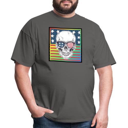 Freedom Skull - Men's T-Shirt