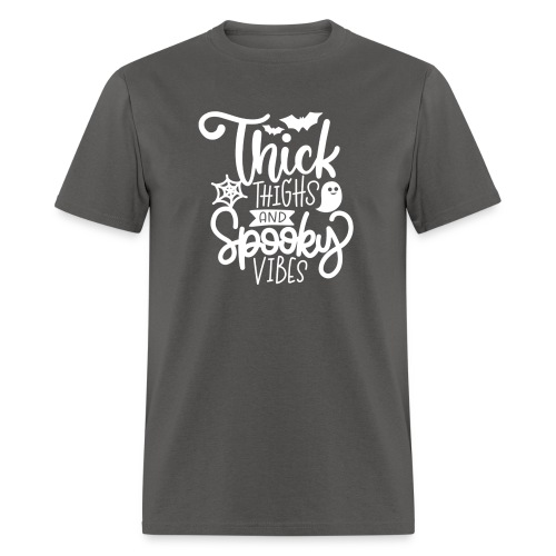 Thick Thighs and Spooky Vibes Halloween T Shirt - Men's T-Shirt