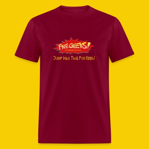 FiveGeeks Blog Jump Into This Full Geek - Men's T-Shirt