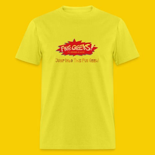 FiveGeeks Blog Jump Into This Full Geek - Men's T-Shirt