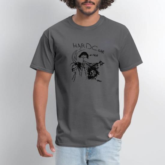 Ruierjia Dave Grohl / Foo Fighters Men's Cotton T-Shirt - Short Sleeve Graphic Tee