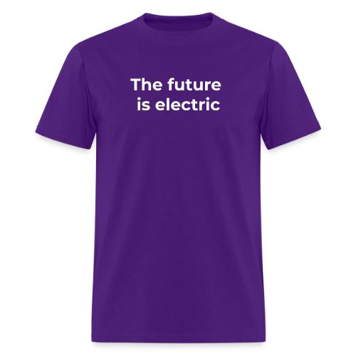 The future is electric - Men's T-Shirt
