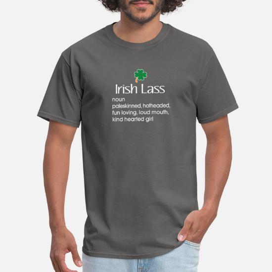 Funny Irish Lass Definition Gift for Irish Gifts' Men's T-Shirt |  Spreadshirt