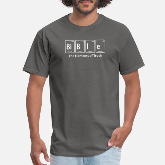 Bible Periodic Table of Elements Funny Christian' Men's T-Shirt |  Spreadshirt