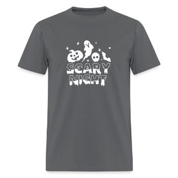 Scary Night - Men's T-Shirt - charcoal - Front - Jose (178cm)