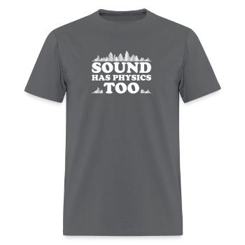 Physics Physicist Applied Physics - Men's T-Shirt - charcoal - Front - Jose (178cm)