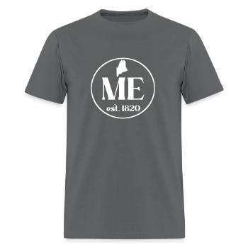 Portland Mainer Me - Vacances dans ville natale - T-shirt Homme - gris - Devant - Jose (178cm)