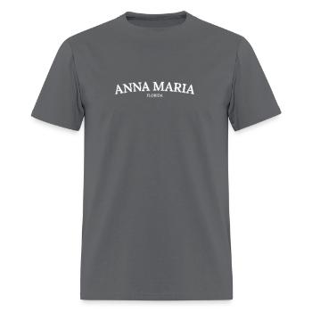 Anna Maria Island Florida T shirt - Men's T-Shirt - charcoal - Front - Jose (178cm)