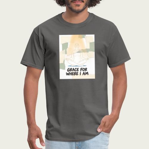 Recovery Mantra Grace for where I am - Men's T-Shirt