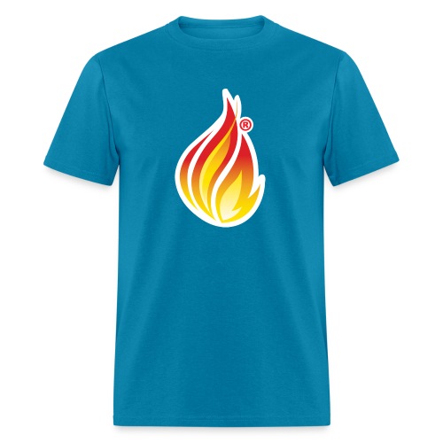 HL7 FHIR Flame graphic with white background - Men's T-Shirt