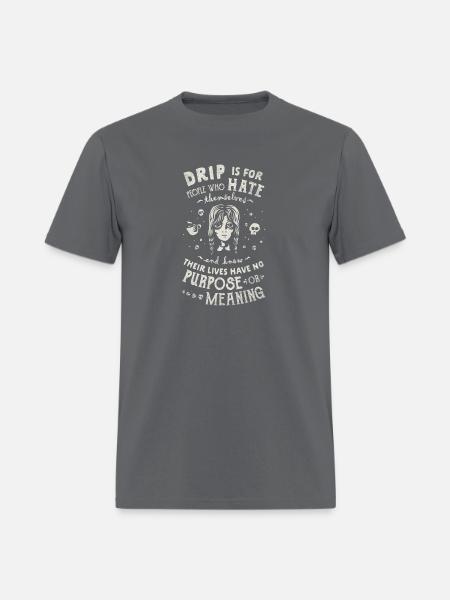 Quad Over Ice - Men's T-Shirt - charcoal