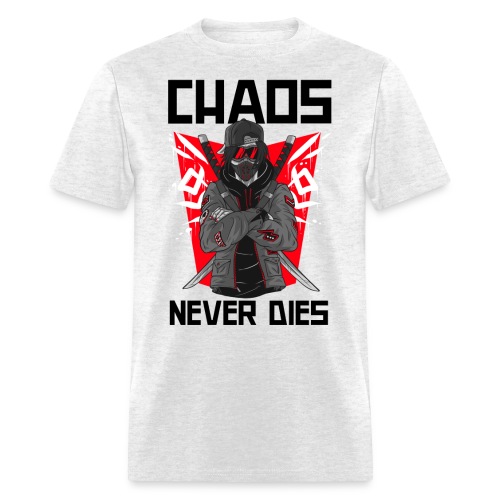 Chaos Never Dies Day - Urban Ninja Swords - Men's T-Shirt
