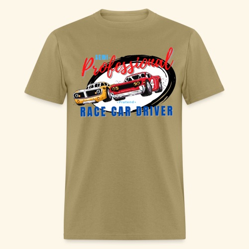 Semi-professional pretend race car driver - Men's T-Shirt