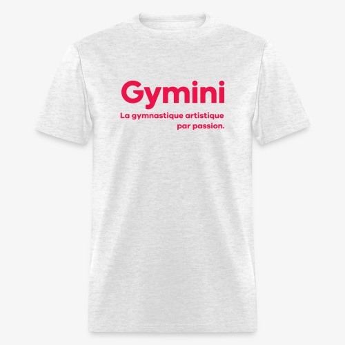 Gymnastique artistique par passion - Rouge - Men's T-Shirt
