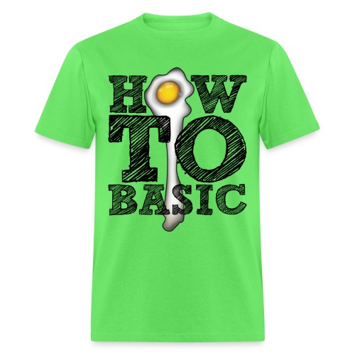 how to basic01 - Men's T-Shirt
