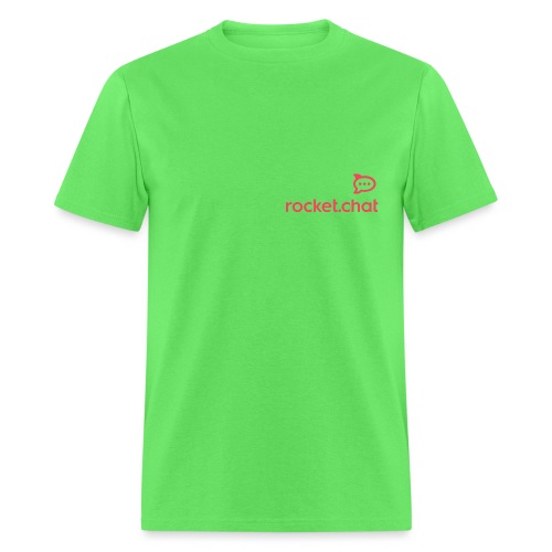 Red Logo Rocket.Chat - Men's T-Shirt