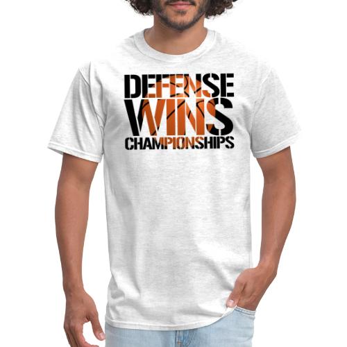 Defense Wins Championships Basketball - Men's T-Shirt