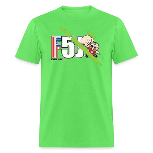 F5J Mascot Flag - Men's T-Shirt