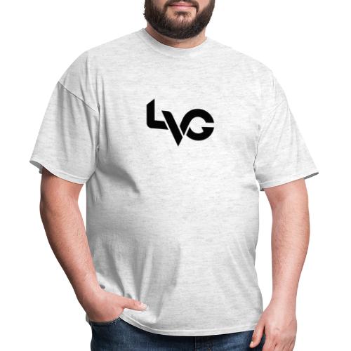 LVG logo black - Men's T-Shirt
