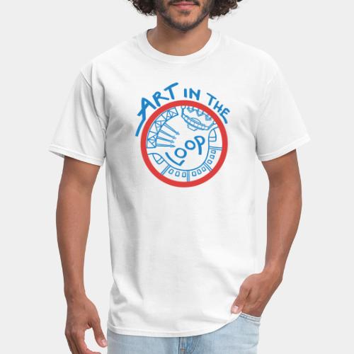 Art in the Loop Complete Logo - Men's T-Shirt