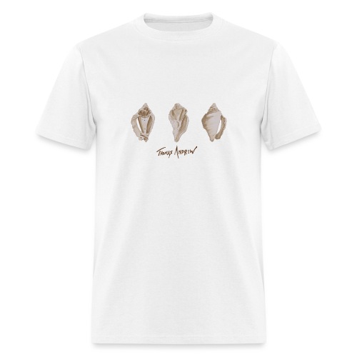 Shells 3 in a row with signature - Men's T-Shirt