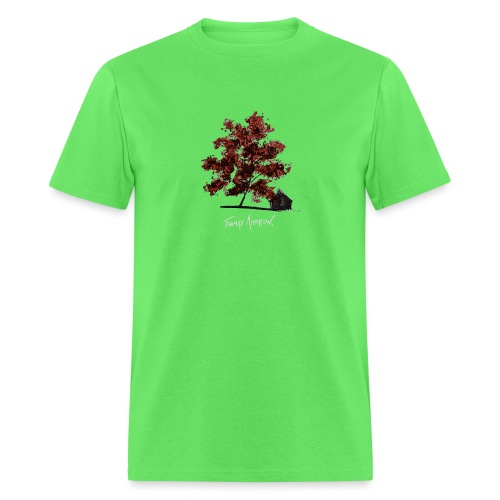 Red Tree design3PNG - Men's T-Shirt