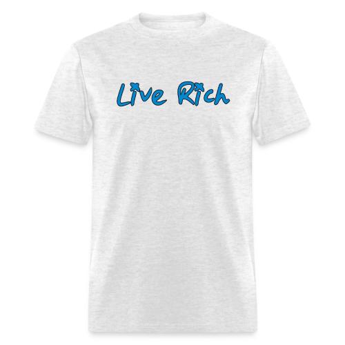 liverichlogo4panthersndblack - Men's T-Shirt